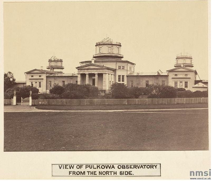 Пулковская обсерватория в 1876 г.