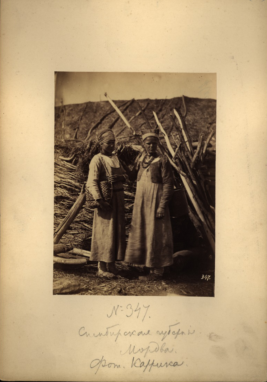 Девушки-мордовки. — 1870-е