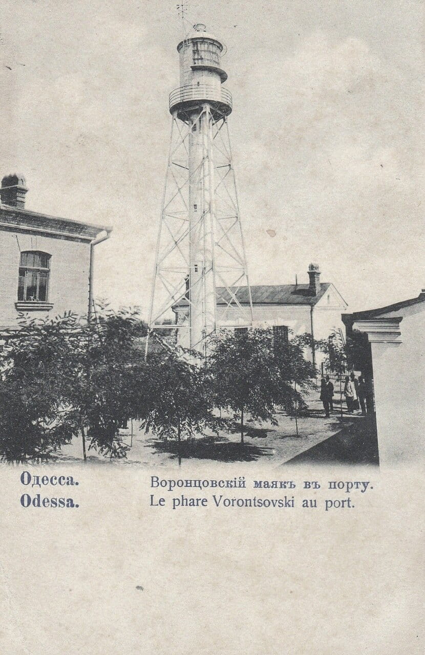 Одесса. Воронцовский маяк в порту