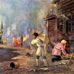 Гипотезы начала пожара в Москве в 1812 году