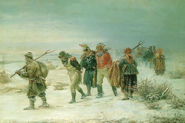"В 1812 году" Прянишников Илларион Михайлович