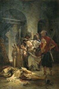 «Болгарские мученицы». Картина Константина Маковского