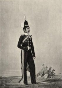 Обер-офицер Бугского Казачьего полка, 1815 — 1817 годов.