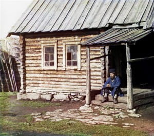 Башкир у своего дома. [Эхья] 1910