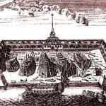 Адмиралтейство на гравюре 1716 года