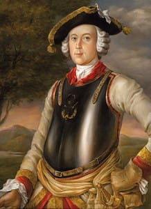 Барон Карл Фридрих Иероним фон Мюнхгаузен. Г. Брукнер, 1752