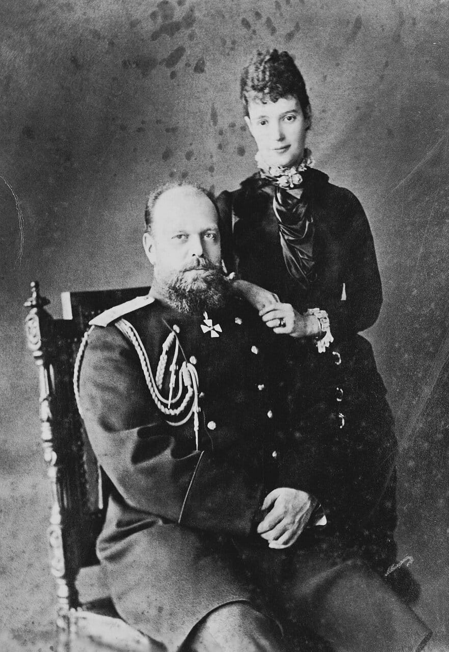 Александр III и Мария Федоровна 1883 г.