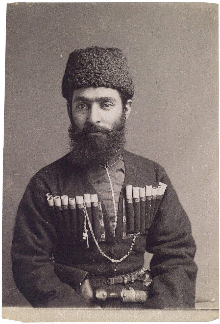 Армянин в кавказкой одежде. 1880-е