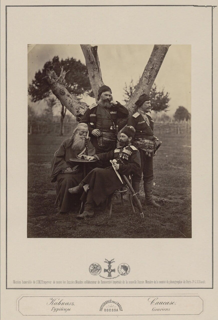 Кавказ. Гурийцы. Конец 1870-х.