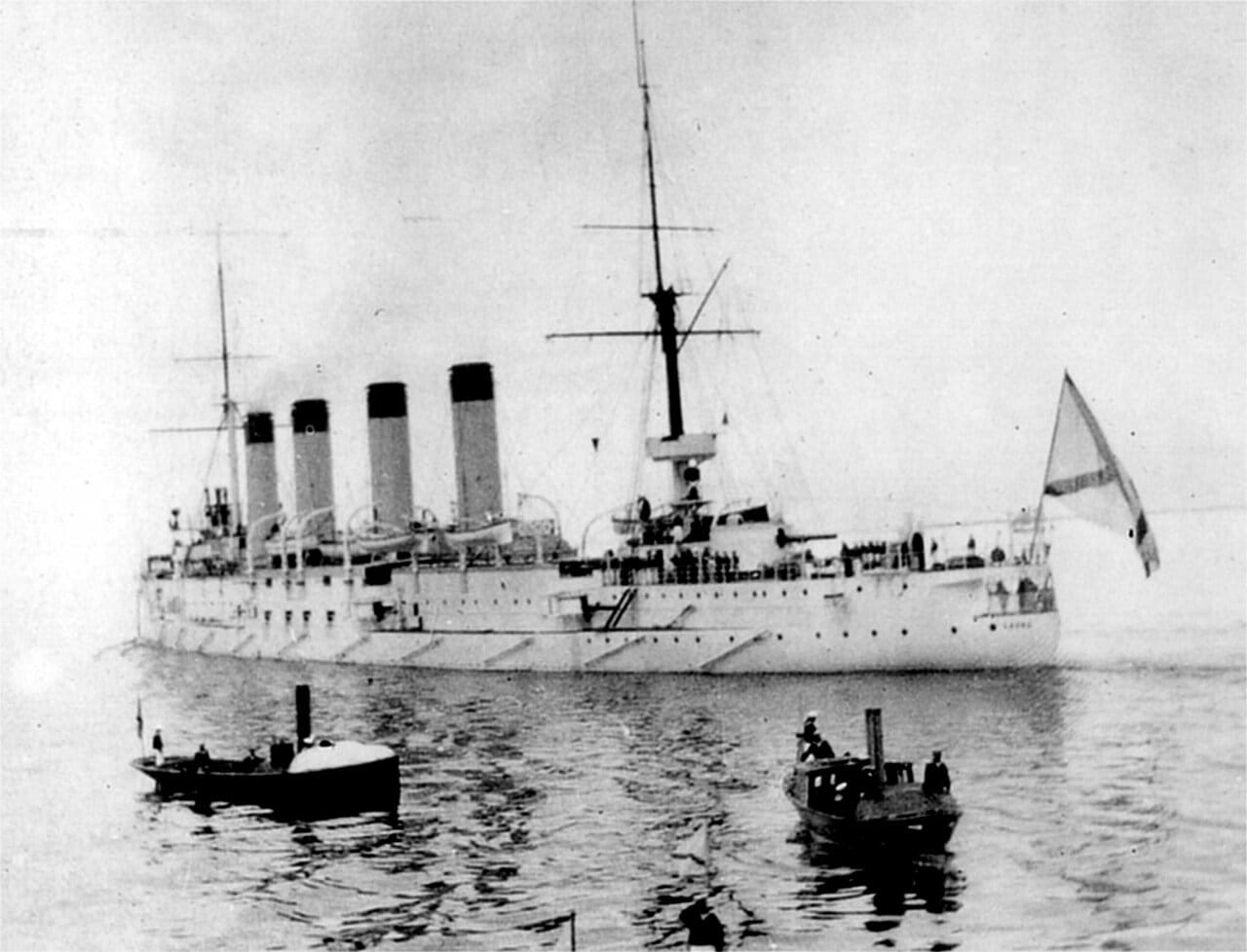 Броненосный крейсер Баян, 1903 год