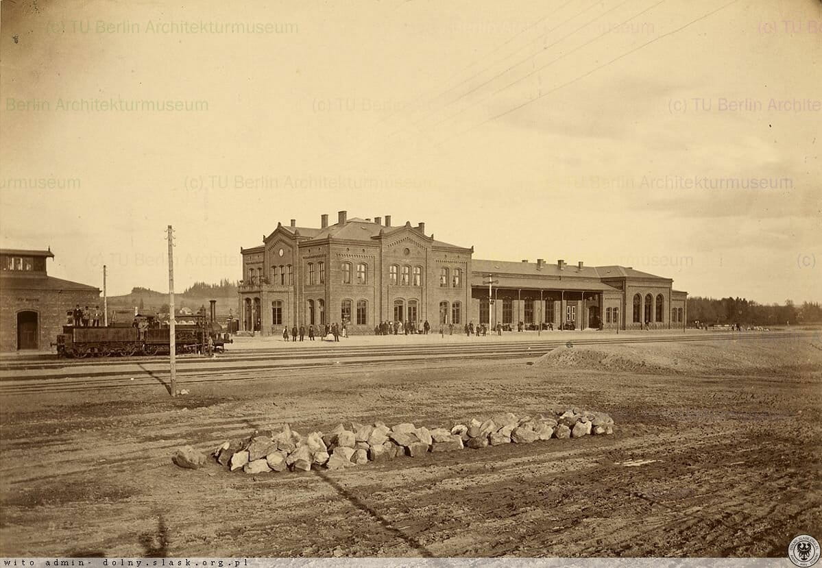 Станция Любань-Сласки. 1865