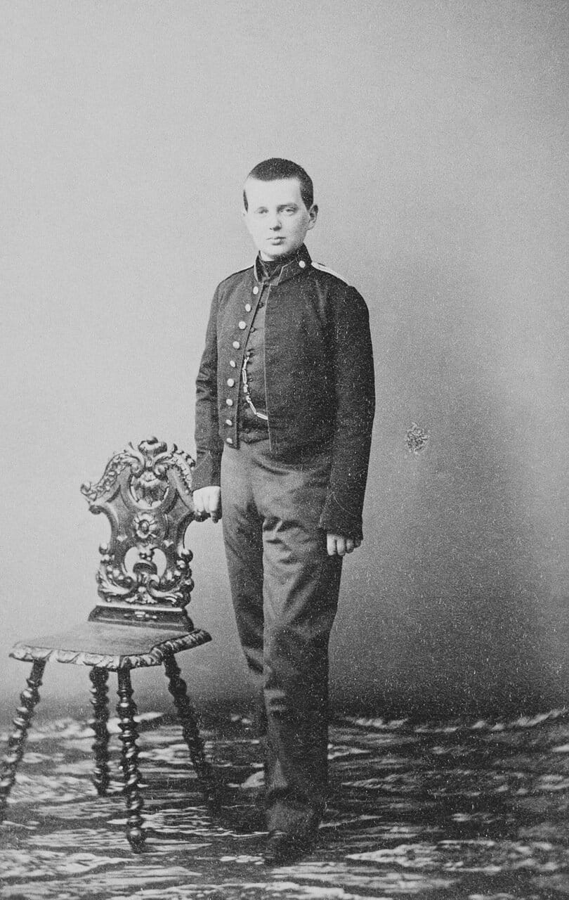 Великий князь Владимир Александрович, 3-й сын императора Александра II и императрицы Марии Александровны. 1861 г.