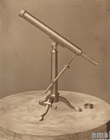 Телескоп М.Хербста в Пулковской обсерватории, 1876 г.