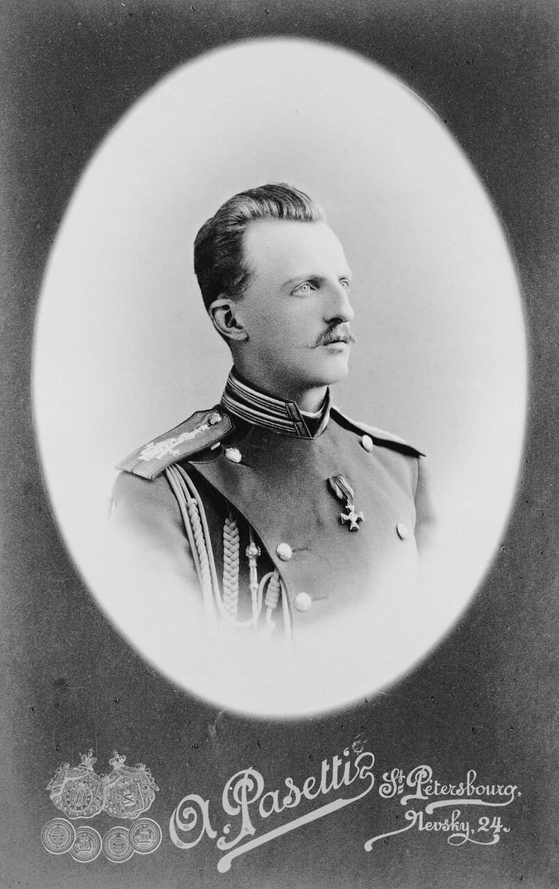 Великий князь Петр Николаевич, второй сын великого князя Николая Николаевича (старшего), внук Николая I.1885 г.