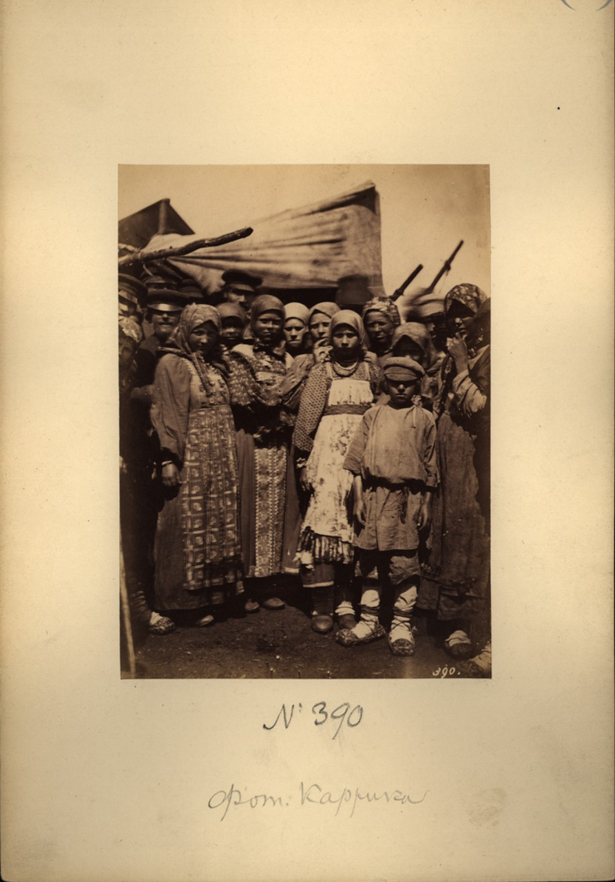 Поволжские крестьяне. — 1870-е