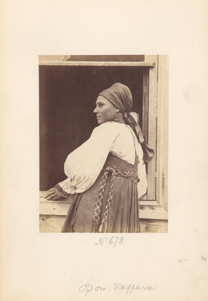 Женщина у окна. 1870-е
