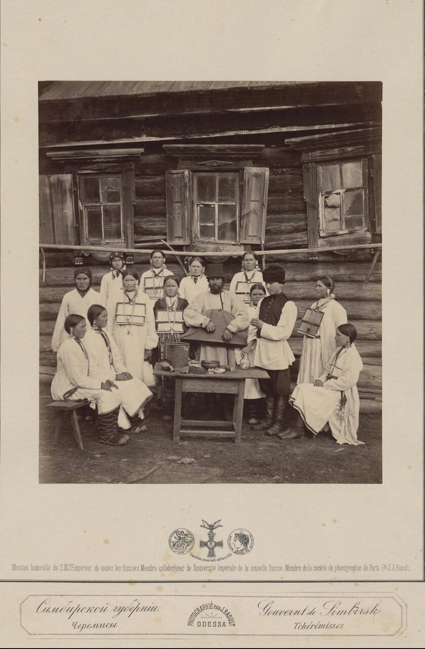 Симбирская губерния. Черемисы. Конец 1870-х.
