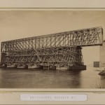 Строительство Александровского (Сызранского) моста через Волгу. 1876-1880 гг.