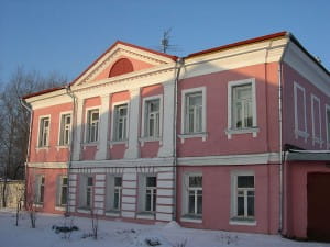 Здание богадельни И. А. Тугаринова в Дмитрове, начало XIX века