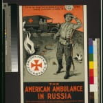 Плакаты Американского Красного Креста в России