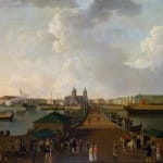 Адмиралтейство на картине Б. Патерсена. 1803 год