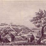 Вид Николаева в конце XVIII века. Гравюра