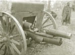 3-х дюймовое орудие на позиции 1915 г.